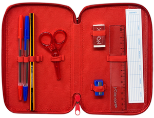 Astuccio Multiscomparto Sonic the Hedgehog 3 Zip per la Scuola Portacolori Giotto - Son36-5337