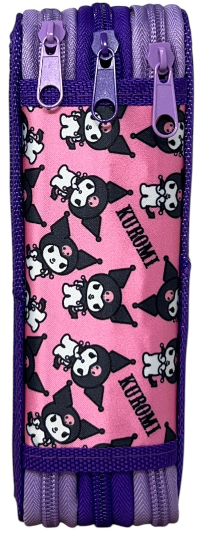 Astuccio 3 Zip Scuola Kuromi Multiscomparto Portacolori Giotto - 1004e4251