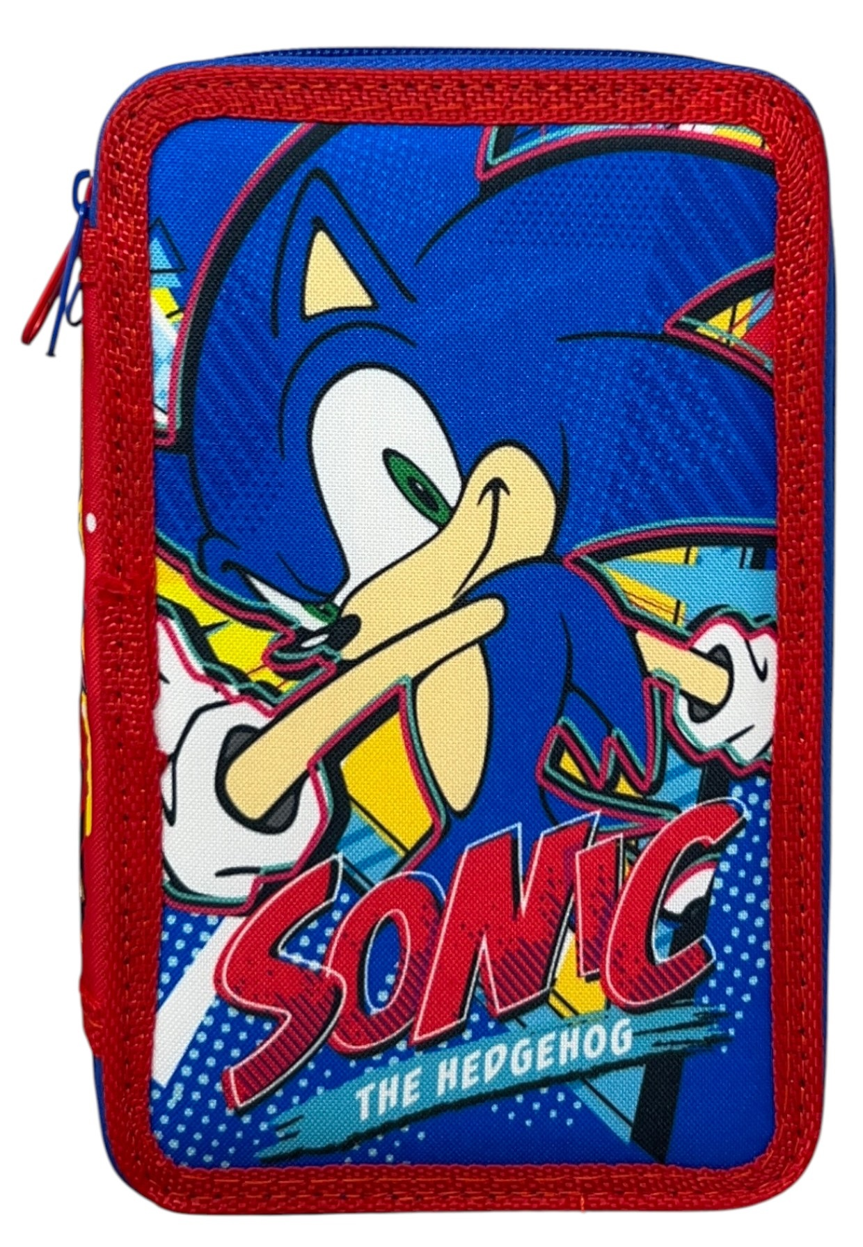Astuccio 3 Zip Scuola Sonic Multiscomparto Portacolori Giotto - 1004e4236