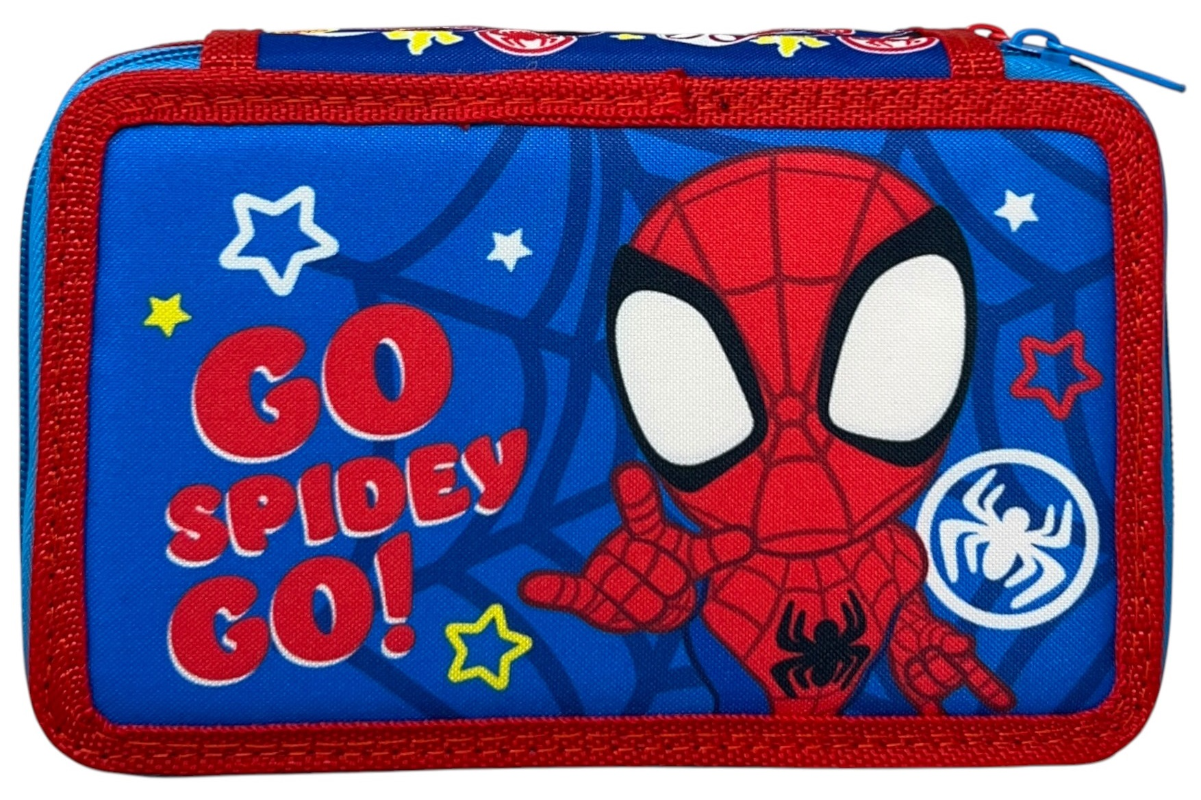Astuccio 3 Zip Scuola Spidey MARVEL Multiscomparto Portacolori Giotto - 508575