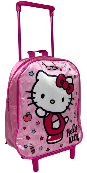 Zaino Asilo Trolley Hello Kitty Borsa per Scuola Materna Tempo Libero - 1000et284230