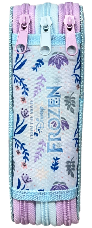 Astuccio Multiscomparto Frozen DISNEY 3 Zip per la Scuola Portacolori Giotto - 000565226