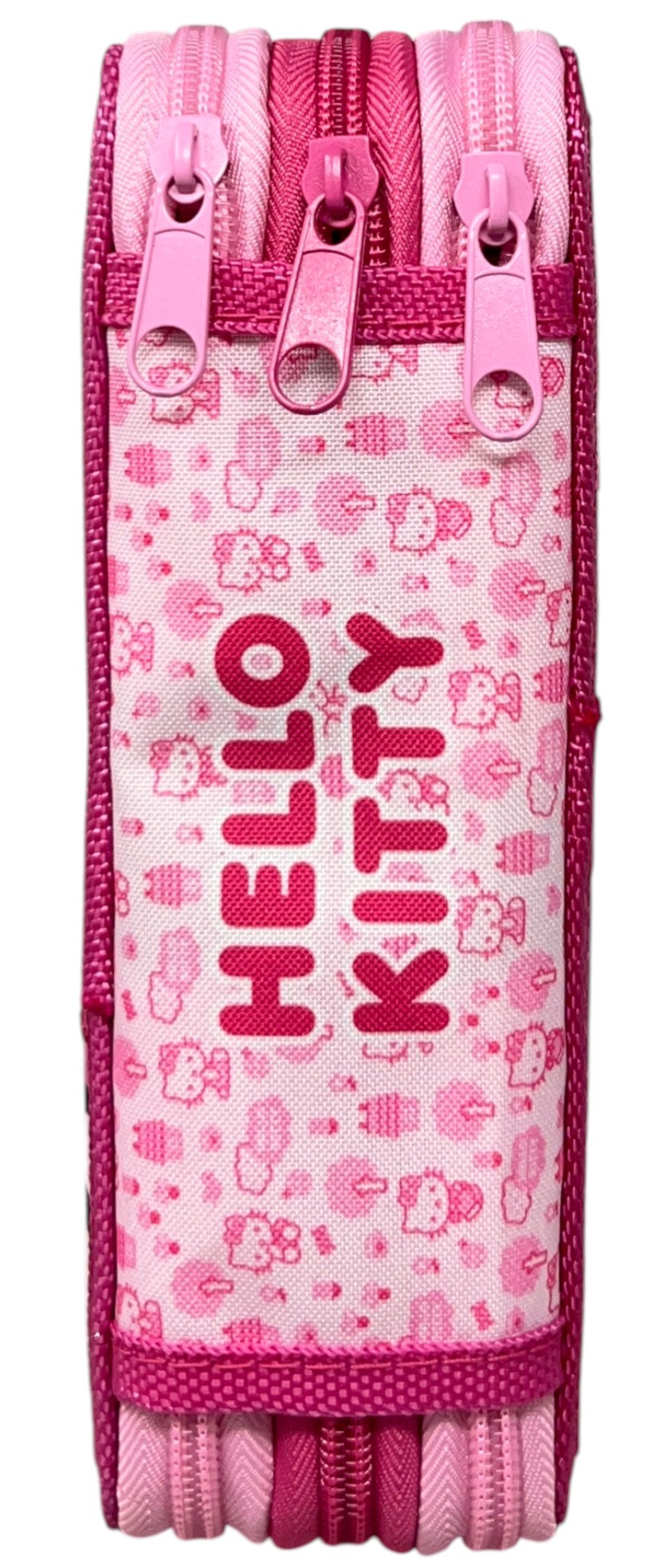 Astuccio Multiscomparto Hello Kitty Sanrio 3 Zip per la Scuola Portacolori Giotto - Hk36-5414