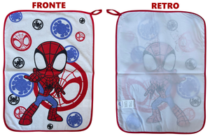Set Asilo 3 Pezzi Spidey MARVEL Bavetta con Elastico Tovaglietta Sacca - Spm_1