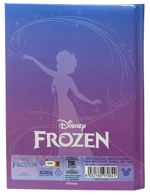 Diario Frozen DISNEY Agenda 10 Mesi Scuola Elementare Media - Fr1200