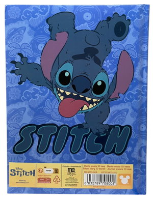 Diario Stitch DISNEY Agenda 10 Mesi Scuola Elementare Media - Lst1200-B