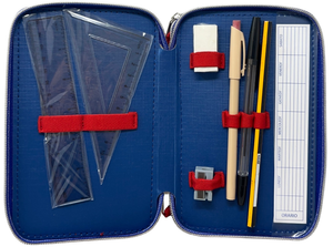 Astuccio Scuola Spiderman MARVEL Multiscomparto 3 Zip Penna Papermate Pennarelli Giotto - Sp1192