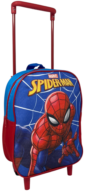 Zaino Asilo Trolley Spiderman MARVEL Borsa per Scuola Materna Tempo Libero - 689567