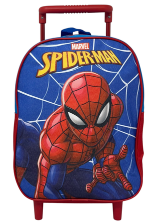Zaino Asilo Trolley Spiderman MARVEL Borsa per Scuola Materna Tempo Libero - 689567