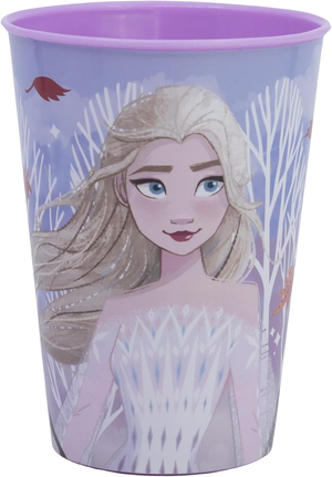 Bicchiere Frozen DISNEY Plastica Semirigida Riutilizzabile 260 Ml Bpa Free - St81007