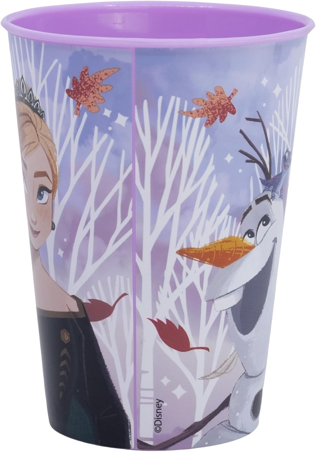Bicchiere Frozen DISNEY Plastica Semirigida Riutilizzabile 260 Ml Bpa Free - St81007
