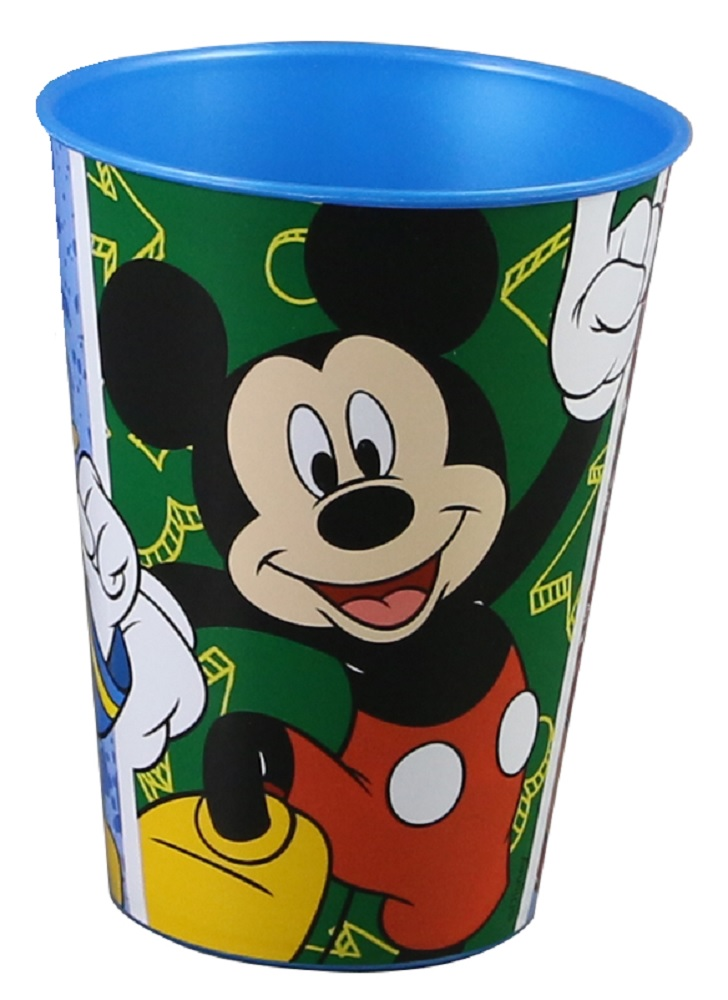 Bicchiere Topolino DISNEY Plastica Semirigida Riutilizzabile 260 Ml Bpa Free - St081107