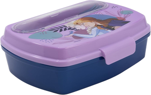 Set Pranzo Frozen DISNEY 2 Pezzi Borraccia in Alluminio e Portamerenda con Posate - St74263