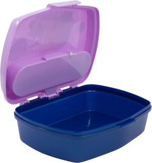 Set Pranzo Frozen DISNEY 2 Pezzi Borraccia in Alluminio e Portamerenda con Posate - St74263