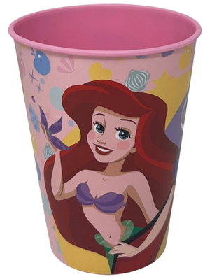 Set Pappa 5 Pezzi Principesse DISNEY in Plastica Adatta Al Microonde Piatti Bicchiere Posate  - St51280