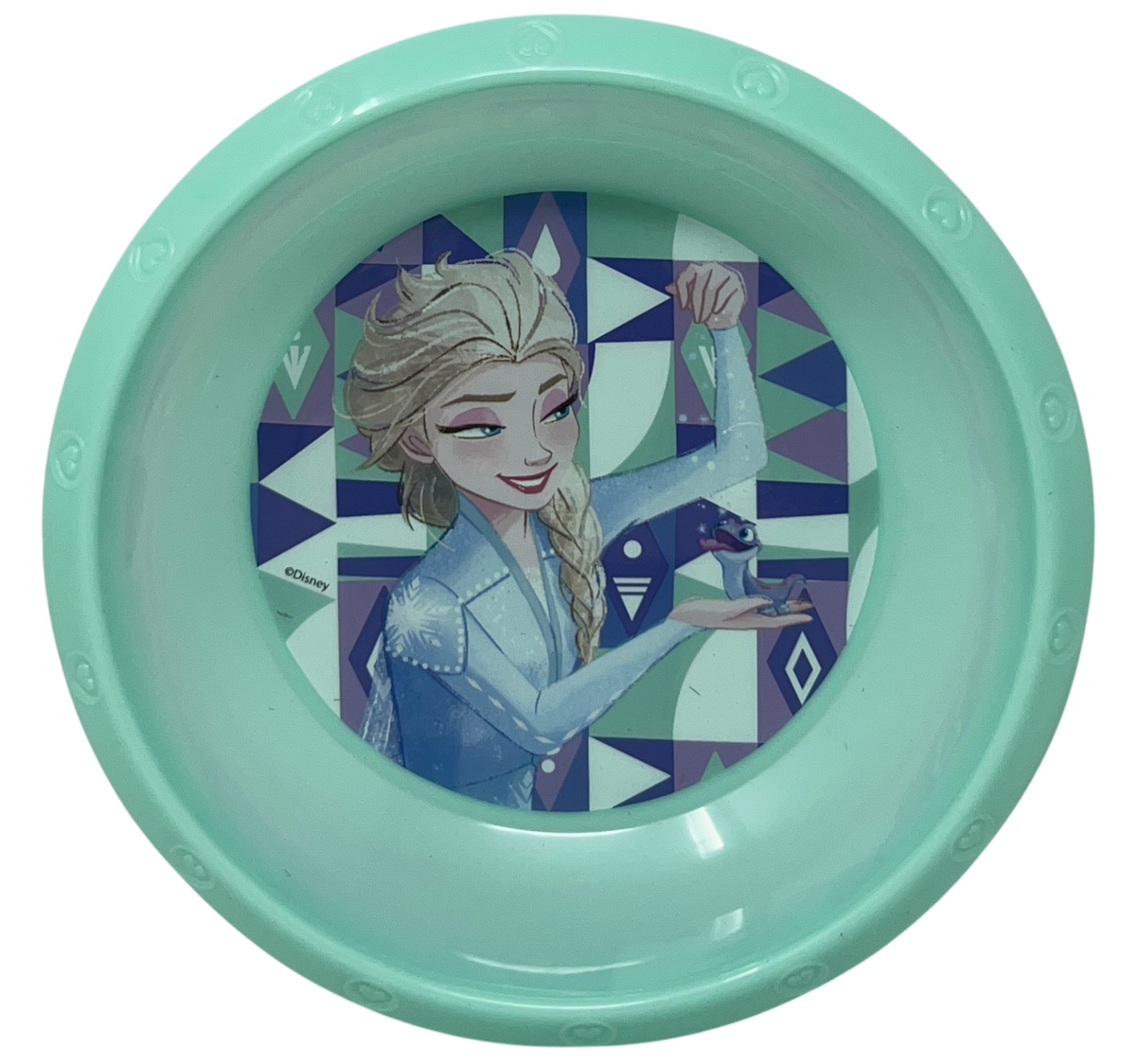 Set Pappa 5 Pezzi Frozen DISNEY in Plastica Riutilizzabile Piatti Bicchiere Posate Bpa Free - St74200