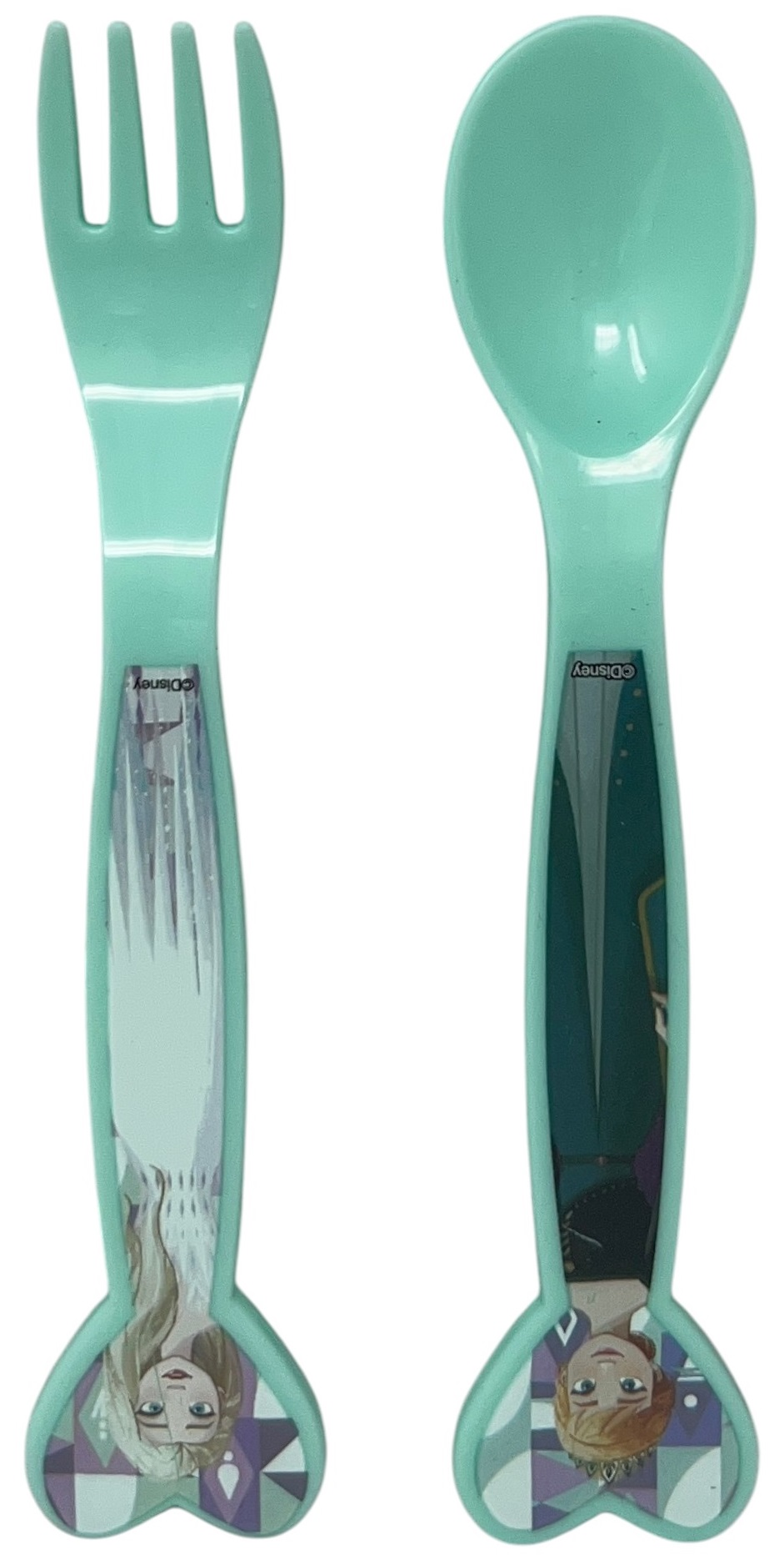 Set Pappa 5 Pezzi Frozen DISNEY in Plastica Riutilizzabile Piatti Bicchiere Posate Bpa Free - St74200