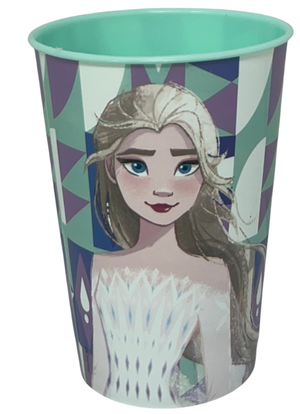 Set Pappa 5 Pezzi Frozen DISNEY in Plastica Riutilizzabile Piatti Bicchiere Posate Bpa Free - St74200