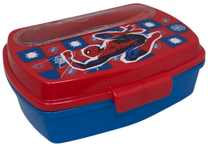 Set Pranzo Spiderman MARVEL 2 Pezzi Borraccia in Alluminio e Portamerenda con Posate - St74763
