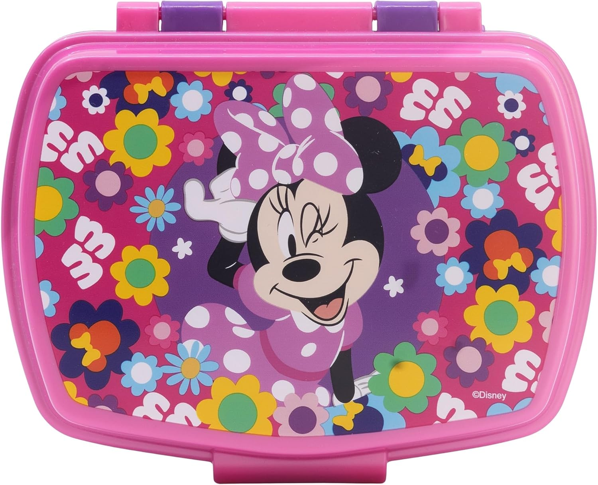 Portamerenda Minnie DISNEY Porta Pranzo Scuola Tempo Libero CM 17x14x6 - St81274