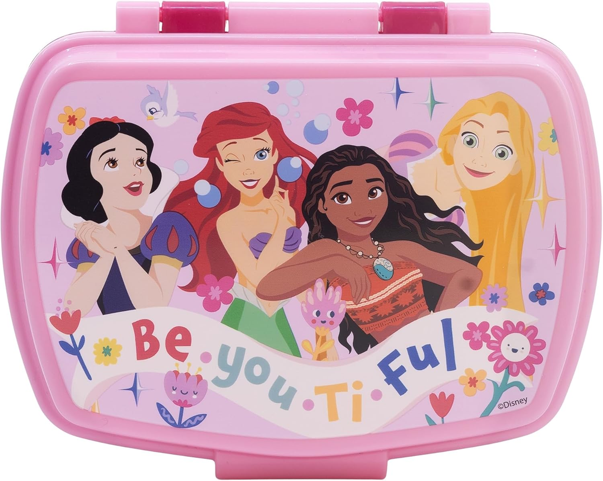 Portamerenda Principesse DISNEY Porta Pranzo Scuola Tempo Libero CM 17x14x6 - St82074