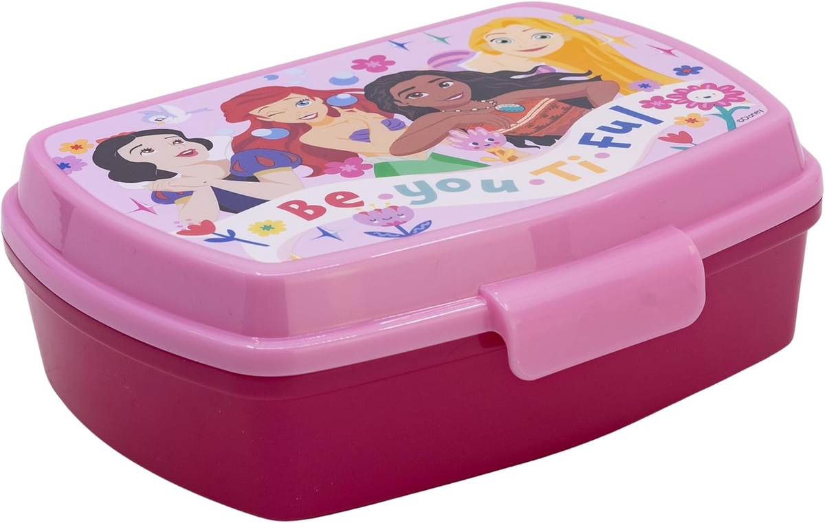 Portamerenda Principesse DISNEY Porta Pranzo Scuola Tempo Libero CM 17x14x6 - St82074