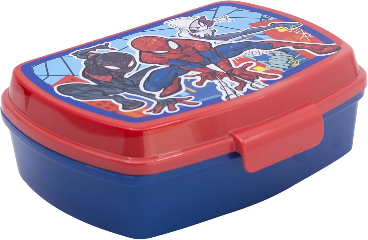 Portamerenda Spiderman MARVEL Porta Pranzo Scuola Tempo Libero CM 17x14x6 - St83574
