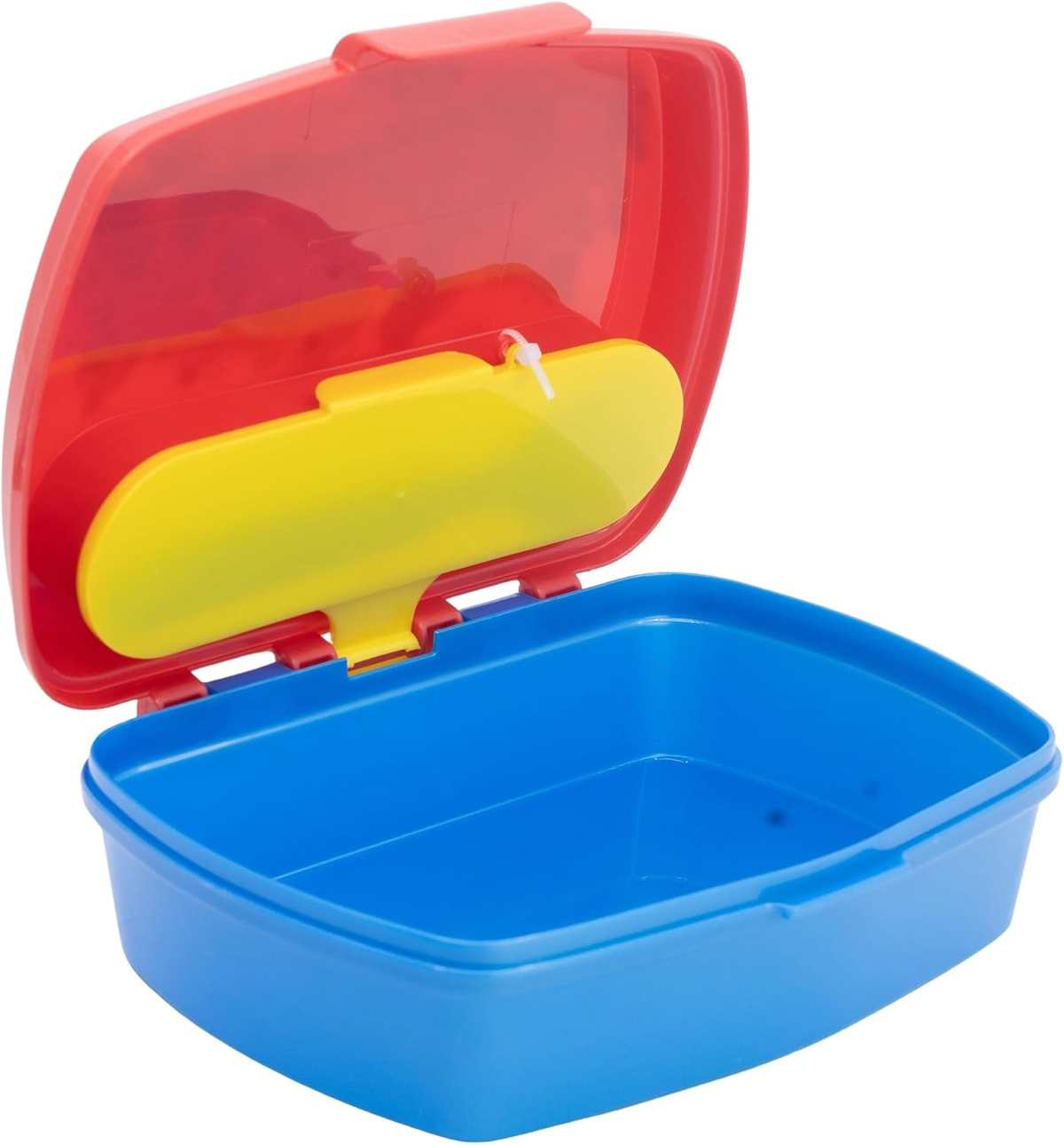 Portamerenda con Posate Spiderman Mervel Forchetta e Cucchiaio Contenitore Portapranzo - St83509