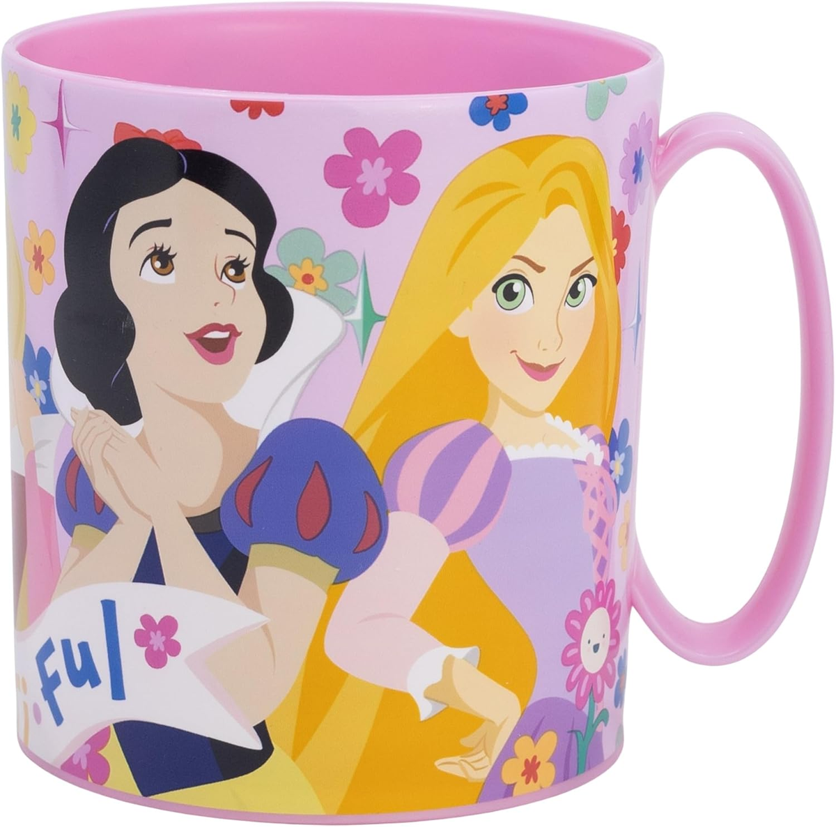 Tazza Principesse DISNEY Mug in Plastica Riutilizzabile Bpa Free Adatta Al Microonde 350 Ml - St82004