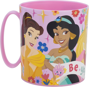Tazza Principesse DISNEY Mug in Plastica Riutilizzabile Bpa Free Adatta Al Microonde 350 Ml - St82004