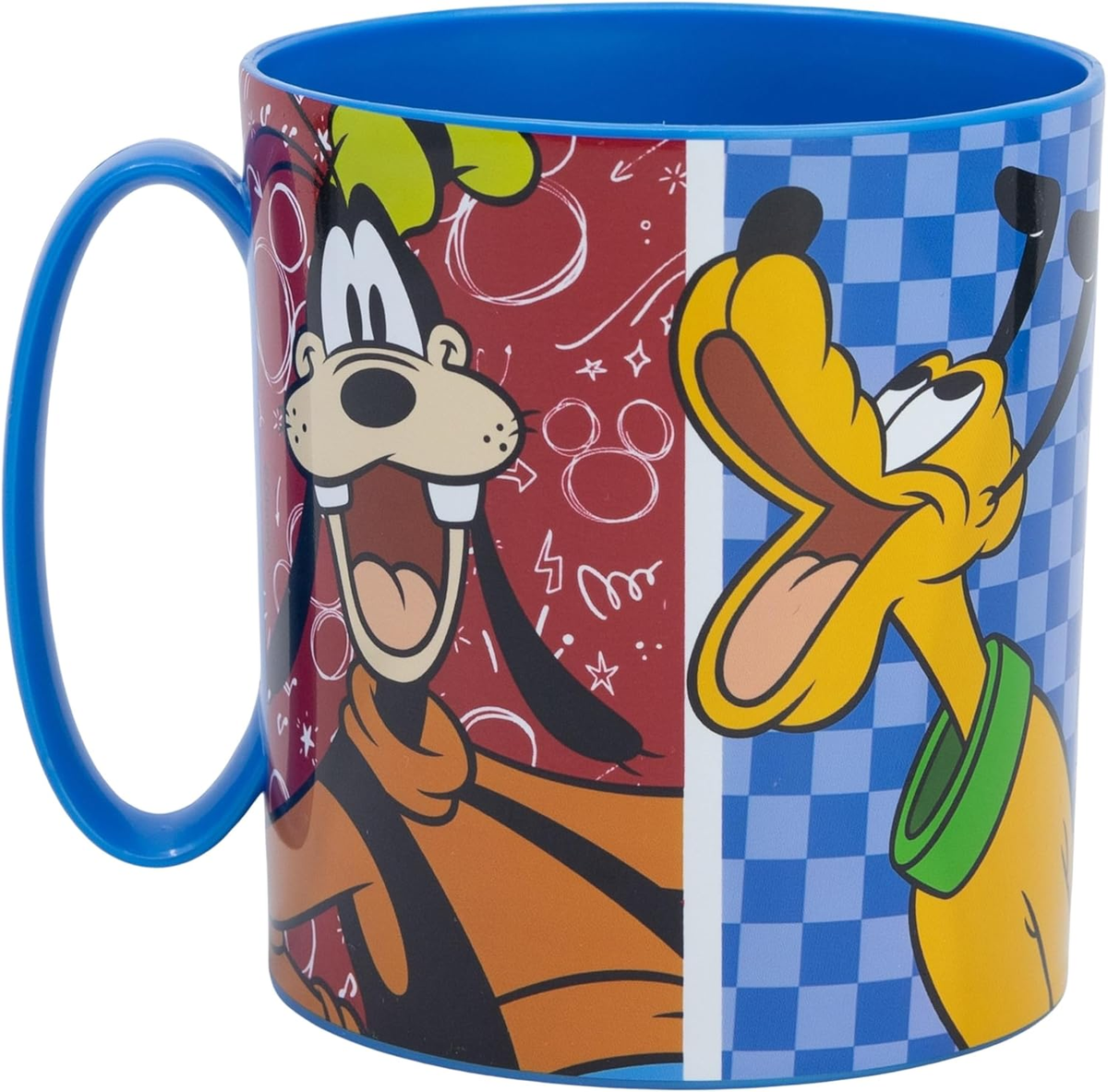 Tazza Topolino DISNEY Mug in Plastica Riutilizzabile Bpa Free Adatta Al Microonde 350 Ml - St81104