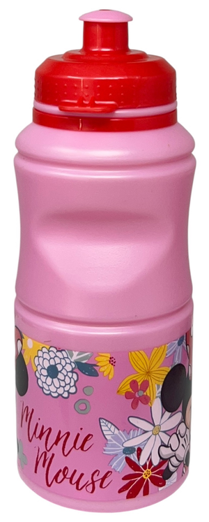 Set Pranzo Minnie DISNEY 2 Pezzi Borraccia 400 Ml Portamerenda - St74473
