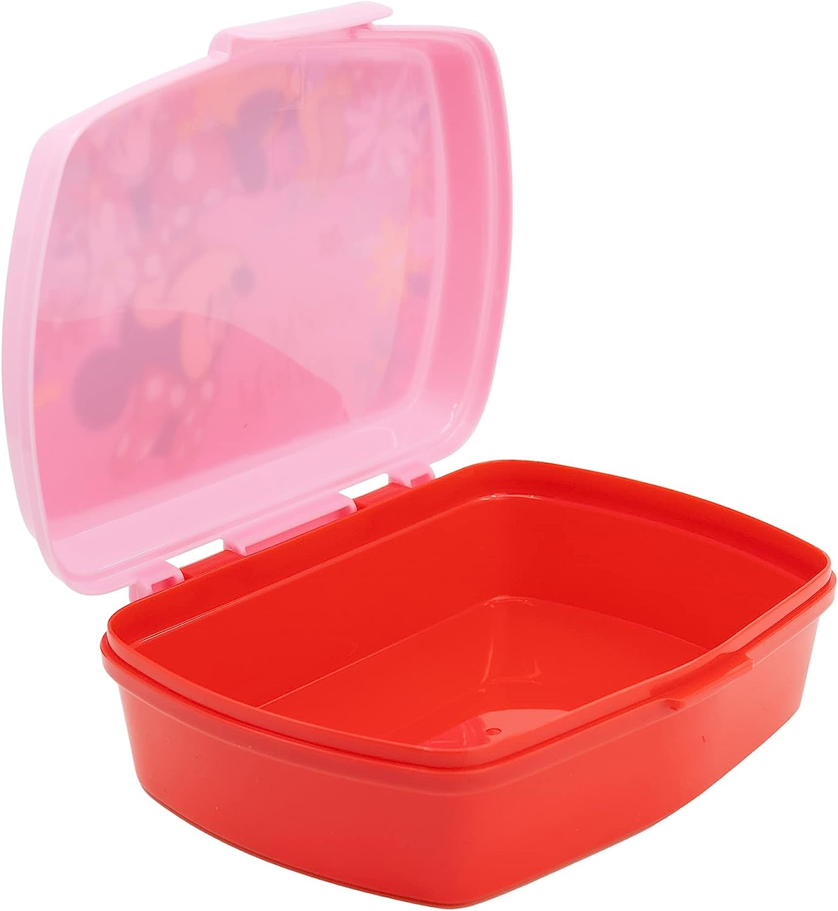 Set Pranzo Minnie DISNEY 2 Pezzi Borraccia 400 Ml Portamerenda - St74473
