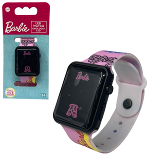 Orologio a LED Barbie Mattel da Polso Digitale con Cinturino Regolabile - Gnt36br