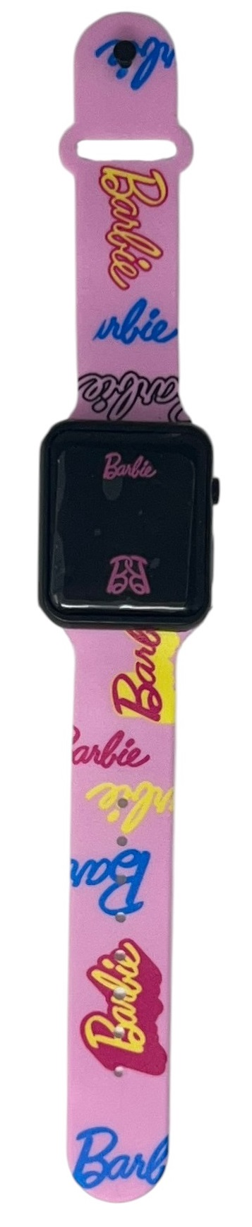 Orologio a LED Barbie Mattel da Polso Digitale con Cinturino Regolabile - Gnt36br