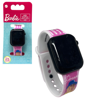 Orologio a LED Barbie Mattel da Polso Digitale con Cinturino Regolabile - Gnt37br