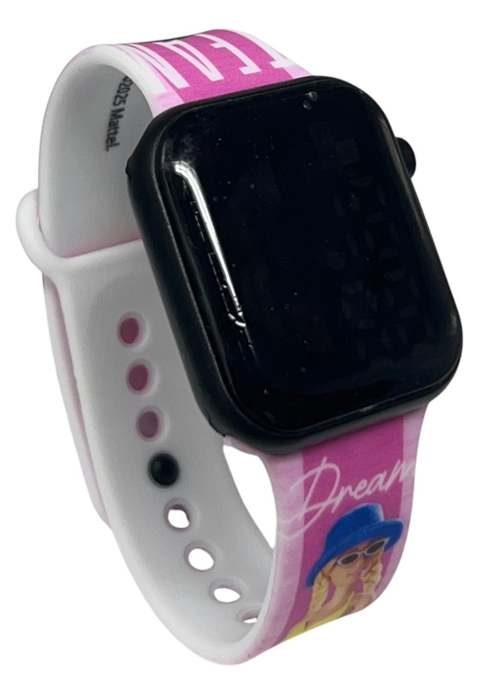 Orologio a LED Barbie Mattel da Polso Digitale con Cinturino Regolabile - Gnt37br