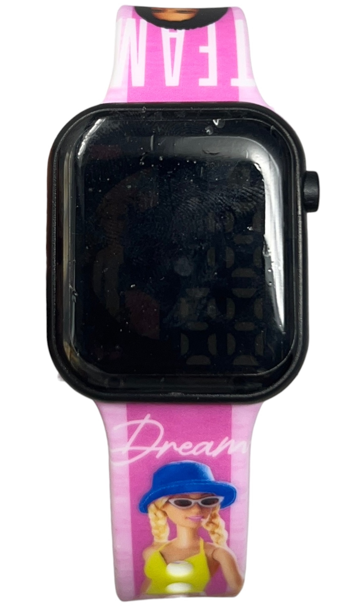 Orologio a LED Barbie Mattel da Polso Digitale con Cinturino Regolabile - Gnt37br
