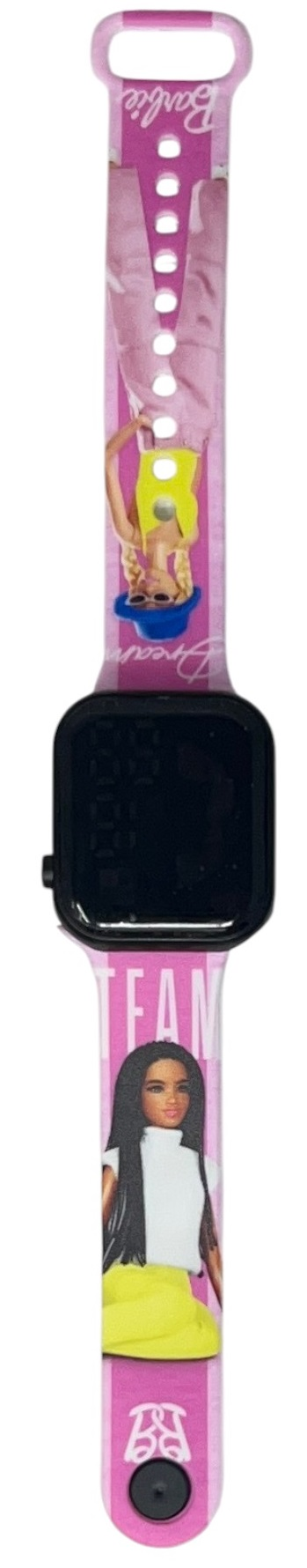 Orologio a LED Barbie Mattel da Polso Digitale con Cinturino Regolabile - Gnt37br