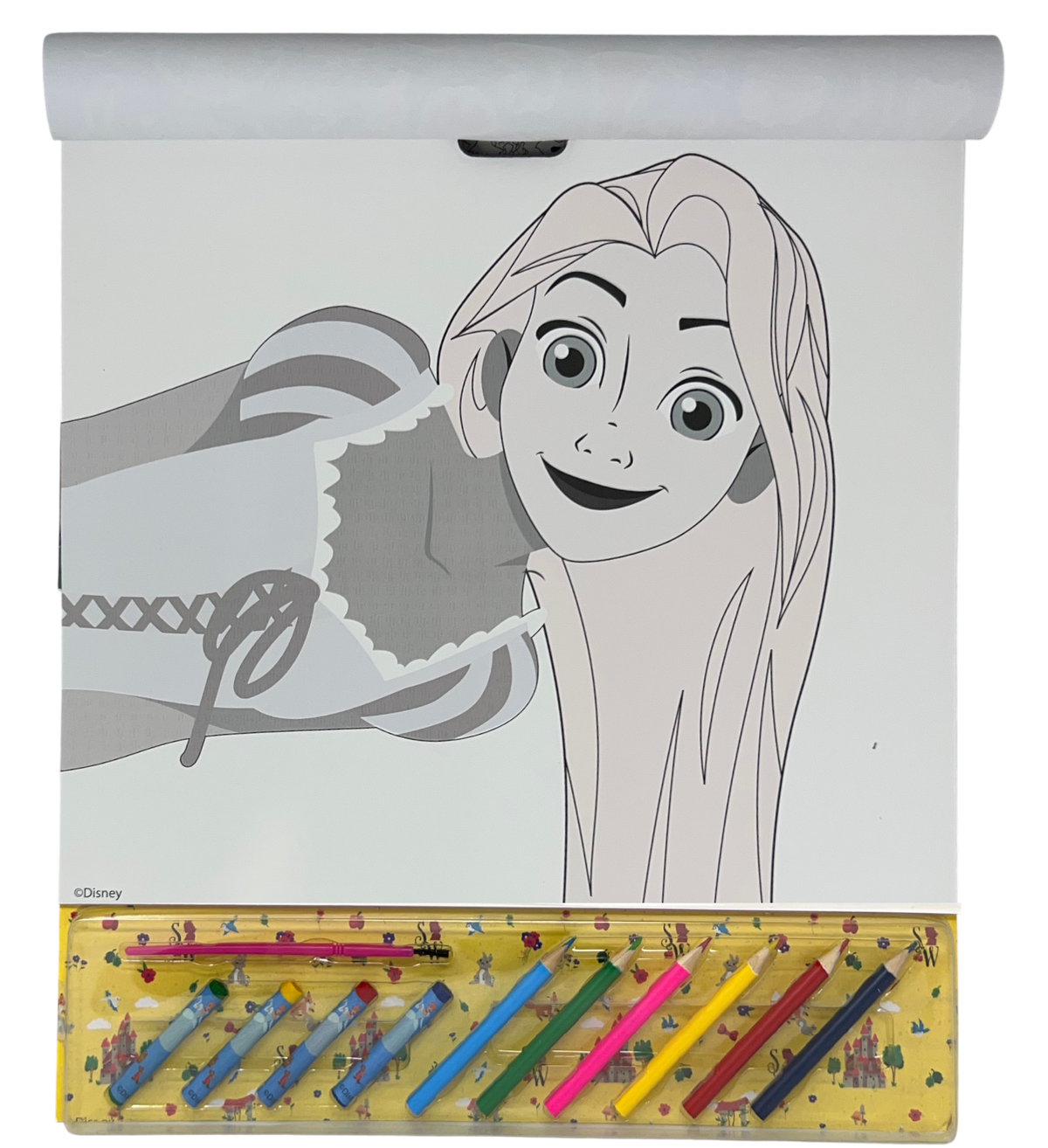 Album da Colorare con Accessori Principesse DISNEY 35 Pezzi Disegni Magici Stickers Fogli da Colorare per Bambini - Pr1147