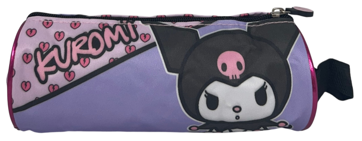 Tombolino Astuccio Kuromi Hello Kitty Portacolori 23 CM - Hk36-5279