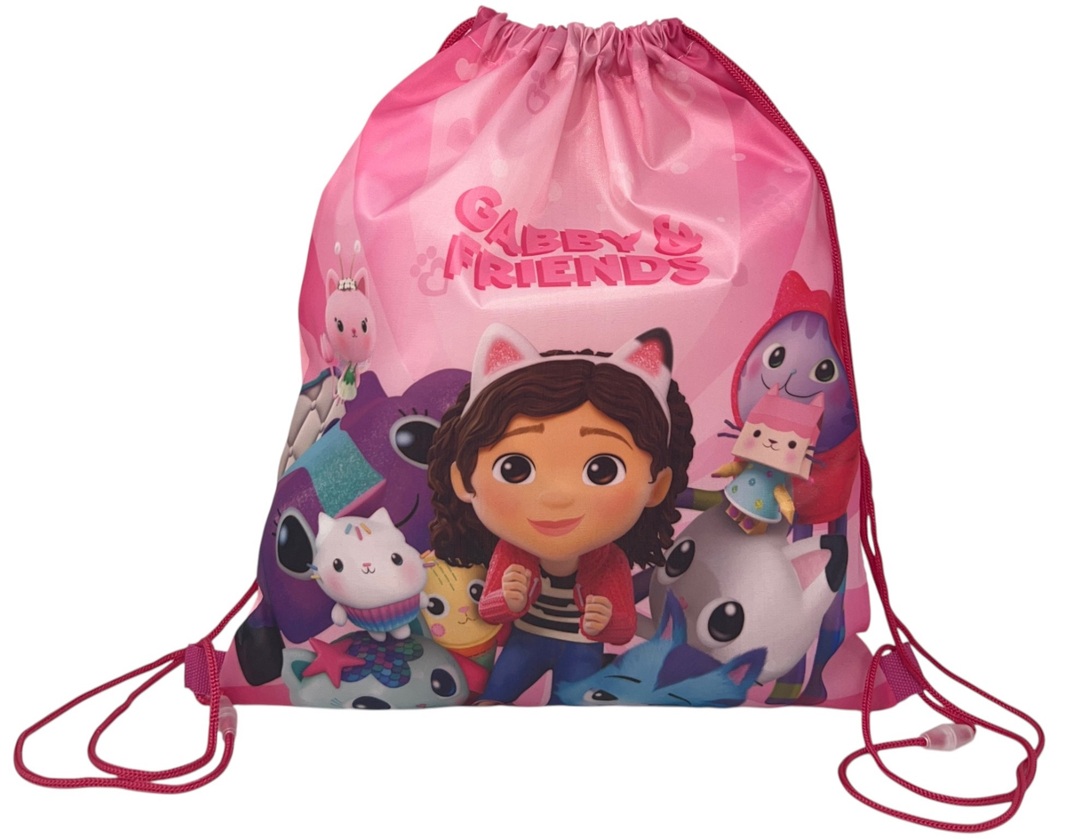Sacca Gabby's Dollhouse Borsa Sportiva Tempo Libero con Chiusura a Coulisse 40x35 CM -  Gab36-0769