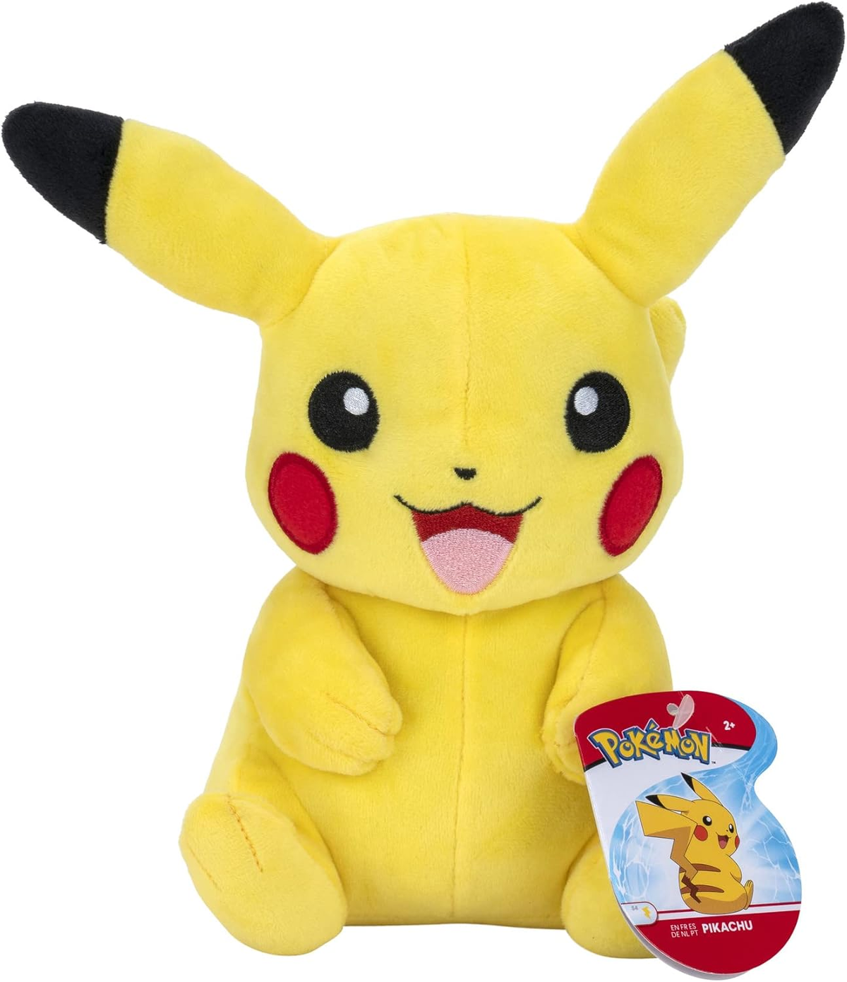Peluche Pikachu Pokémon Morbido Pupazzo 20 CM in Fibra Riciclata - 52316