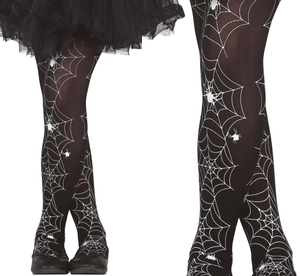 Calze Ragnatele Collant per Bambini Accessorio Halloween Carnevale - 1615