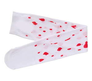 Calze Parigine Insanguinate Tg Unica Adulto Accessorio Travestimento Halloween - 18336