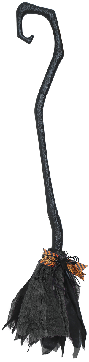 Scopa da Strega Smontabile 90 CM Accessori Halloween Carnevale - 19999