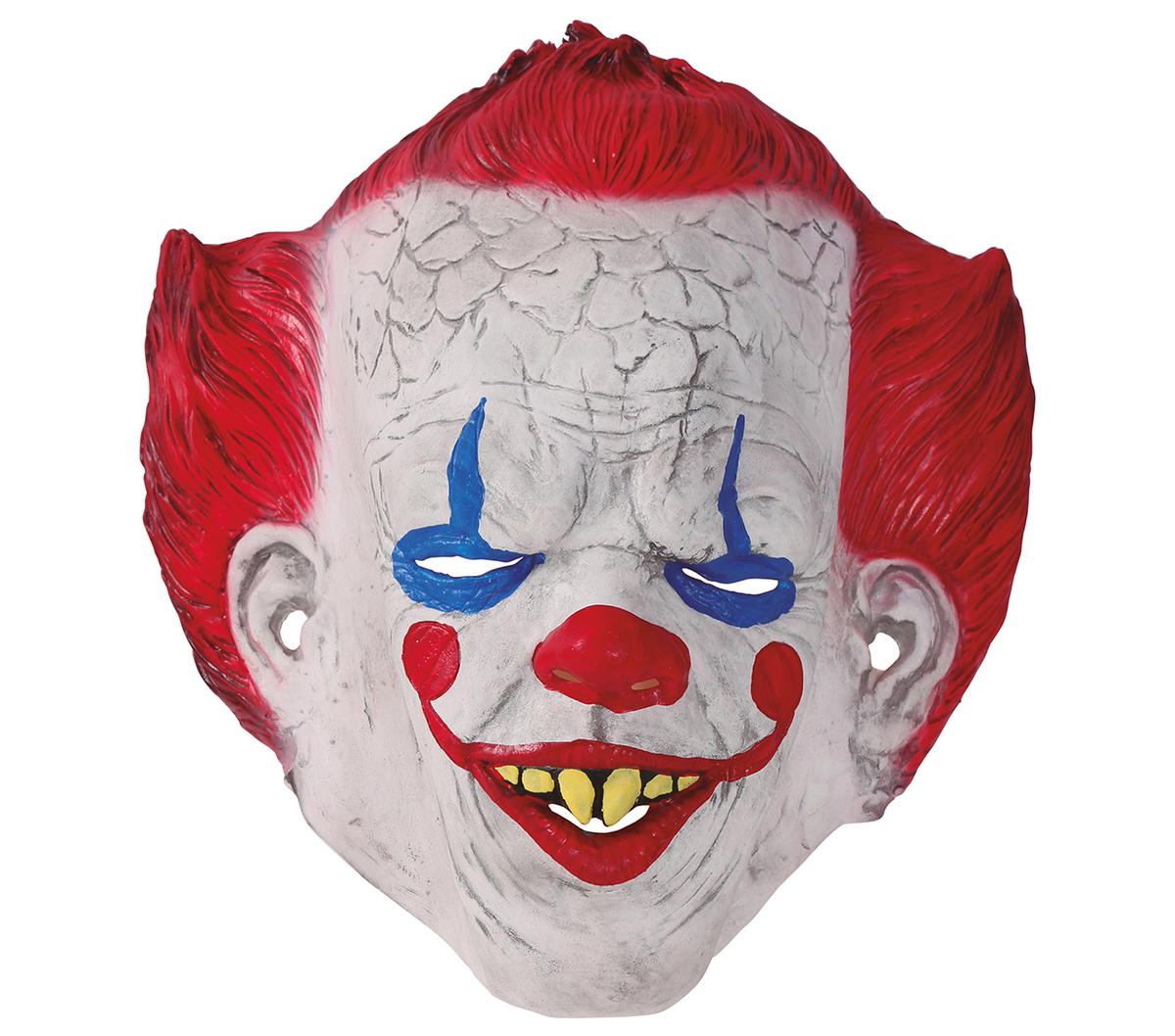 Maschera Clown It in Lattice Adulto Accessori Travestimento Halloween - 2253
