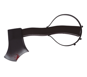 Cerchietto Ascia Insanguinata 28 CM Accessori Travestimento Halloween - 26194