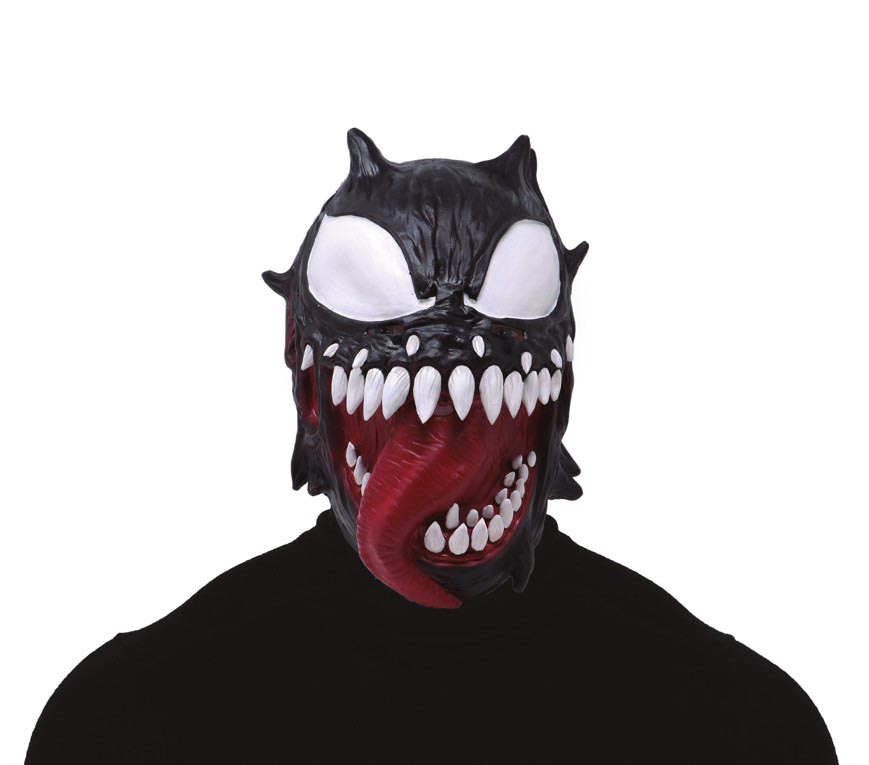 Maschera Venom Eroe in Lattice Adulto Accessori Travestimento Halloween - 2940