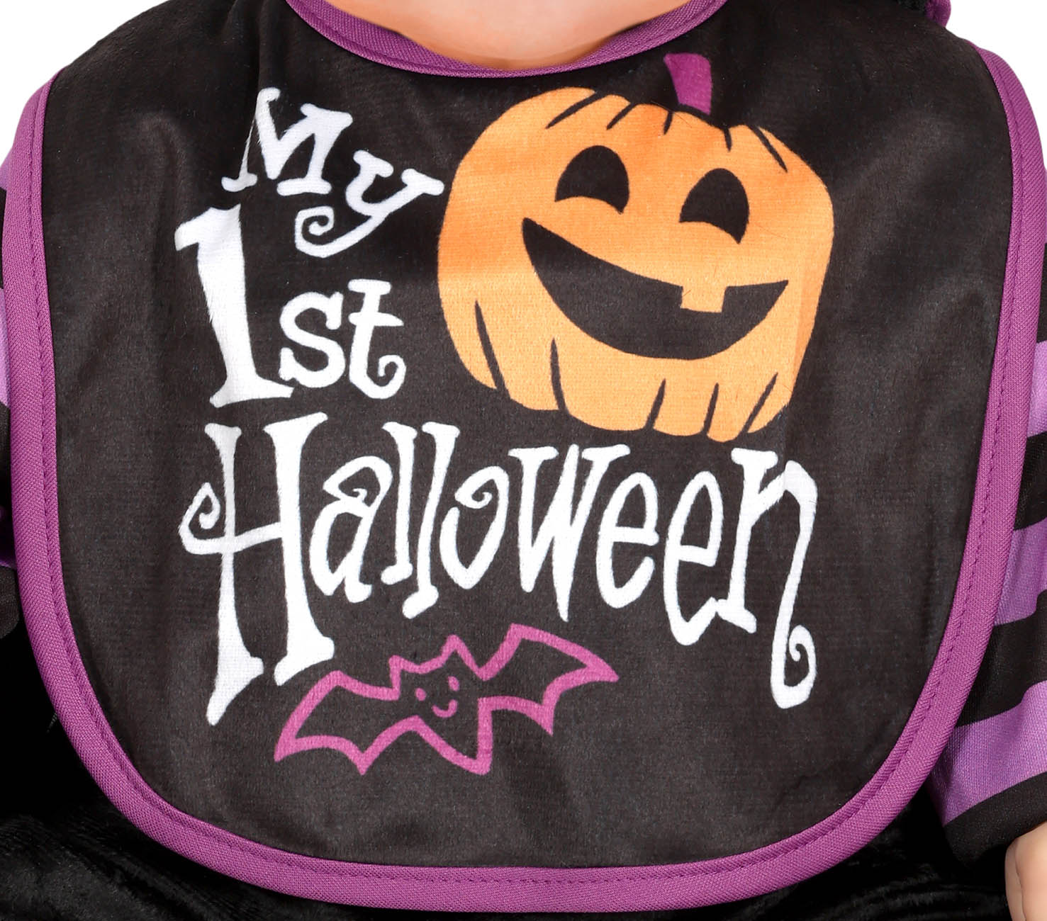 Costume Vestito 1st Bat Halloween Travestimento Pipistrello per Bambini Halloween Carnevale Cosplay